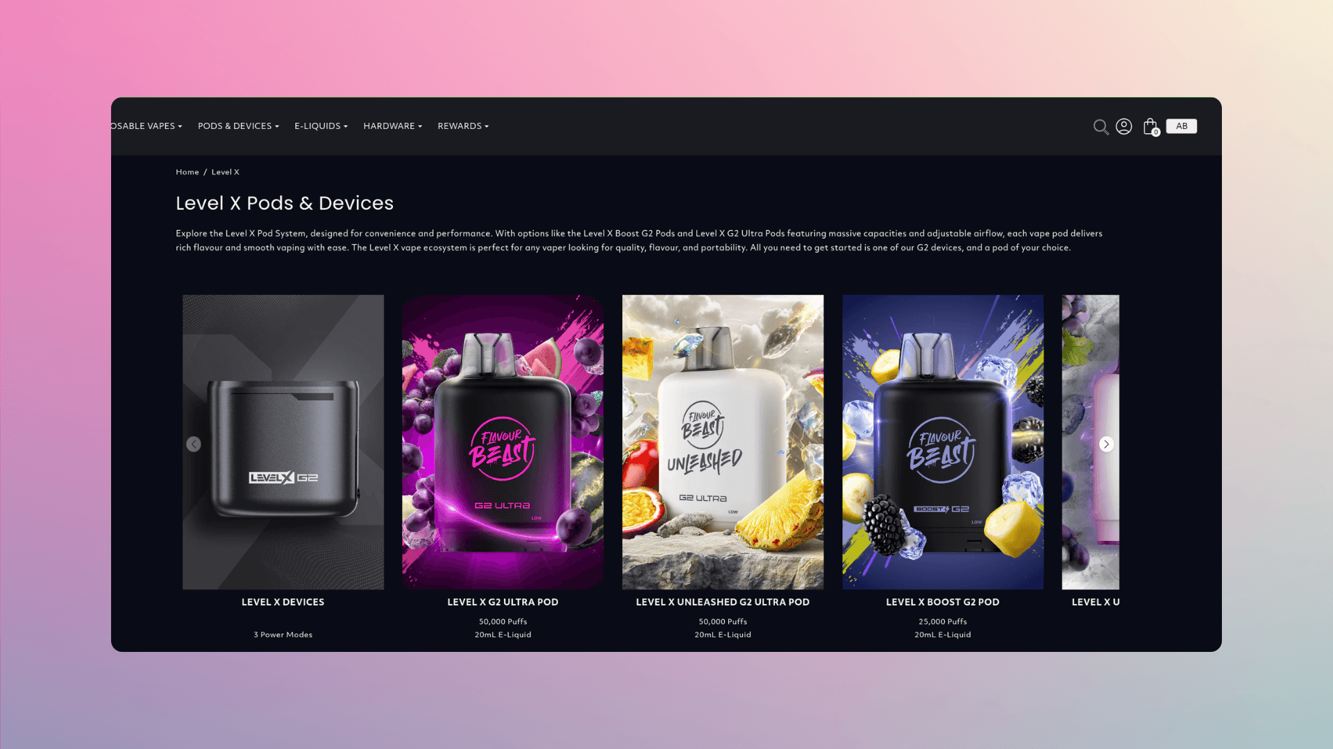 Modern direct-to-consumer store designed to support sales, usability, and long-term expansion